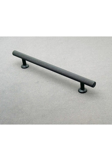 Mobilya Dolap Kulpu Mutfak Çekmece Kulpu Çizgili Dal Siyah 192 Mm 19,2 Cm 5 Adet