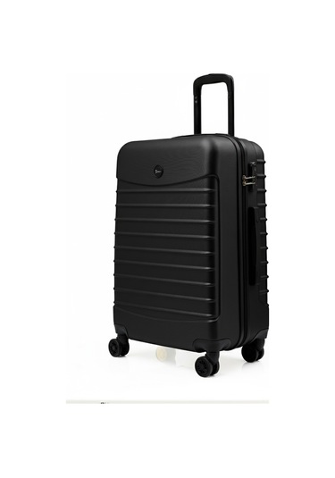 Kabin Boy Valiz 4x2 Teker Siyah-siyah 1168-s Siyah