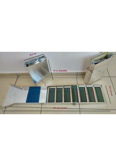 In Mekanik Katlanır Savak Sluice Box Altın Yıkama Ekipmanı