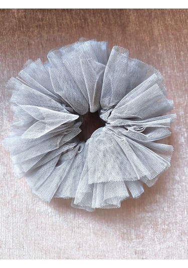 Ultra Konfor Modeli Kaymaz Terleme Yapmaz Tesettür Şal Eşarp Içi Tüllü Lastikli Topuz Tokası Kırmızı - Gri Siyah