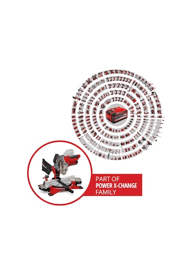 Einhell TE-MS 18/210 Li - Solo Akülü Gönye Testere  - 4300890