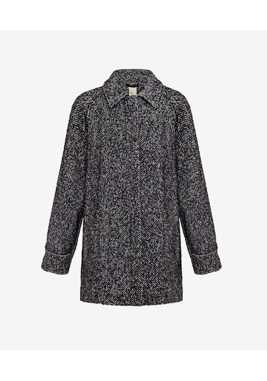 Yargıcı Regular Gömlek Yaka Uzun Kol Palto 25kkpl5006x 003 Kahverengi