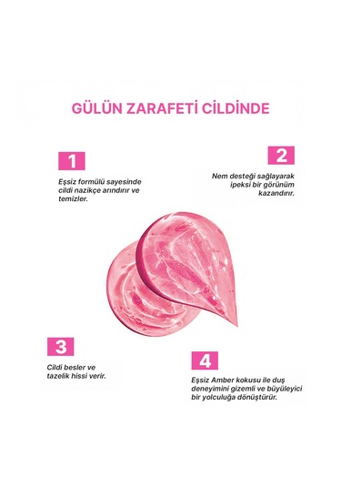 Nemlendirici Ve Besleyici Marvel Rose Duş Jeli 400 Ml