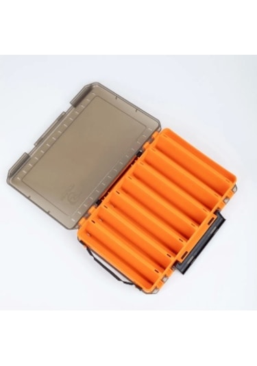 Shufa Lure Box Çift Taraflı Kutu 160mm - Turuncu Plasticbox F03 L
