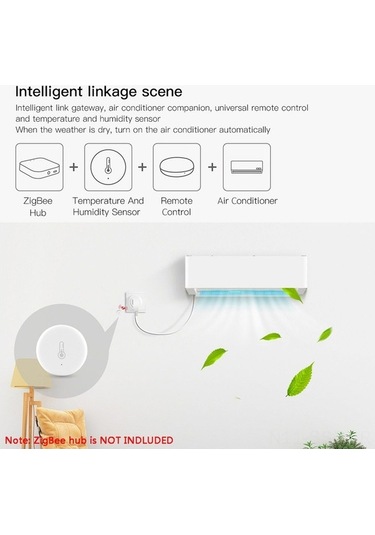 Pazly Wi-fi Sıcaklık Ve Nem Sensörü - Google Asistan, 30g Veri Kaydet