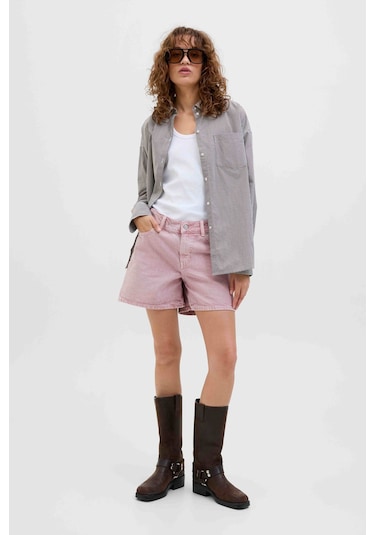 Jjxx Jxlaura Short Mw Color De Lila Kadın Şort Mor