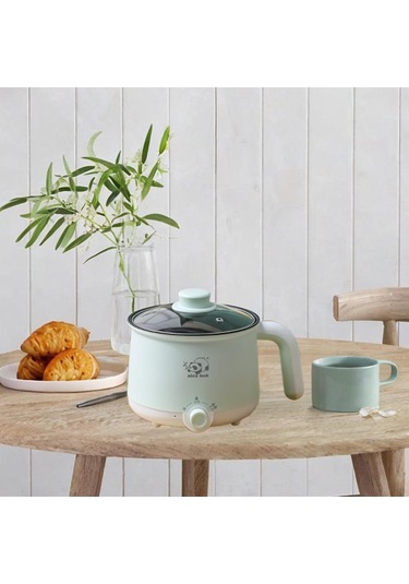 Homyl Mini Sıcak Tencere Yapışmaz Erişte Pişirici Vapursuz