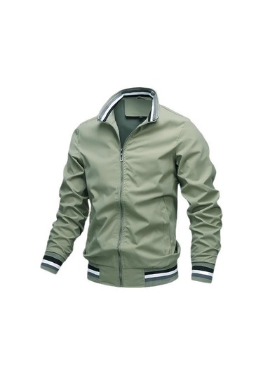 Erkek Sonbahar Ceketleri Sarı