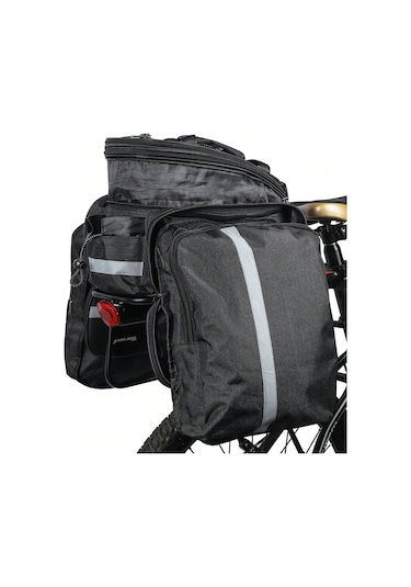 Moveevo Bisiklet Seyahat Çantası 25l Su Geçirmez Polyester, Montajlı Sırt Kayışı, Saçma Kapağı İle Gri Sürüm Gri