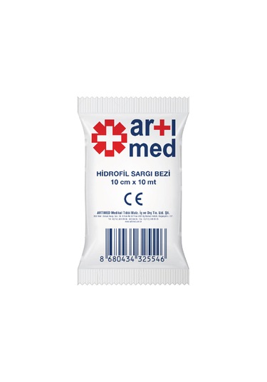 Artımed Hidrofil Sargı Bezi 10 CM x 10 M