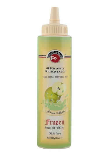 Fo Frozen Yeşil Elma Meyveli Sos 1 KG