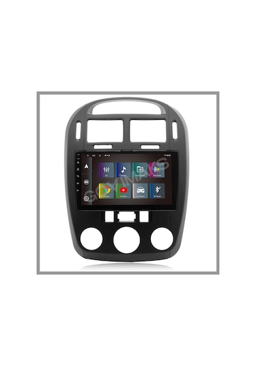 Kıa Cerato Siyah Analog 2006-2009 8 Gb Ram 128 Gb Hafıza Androıd Multımedıa Teyp