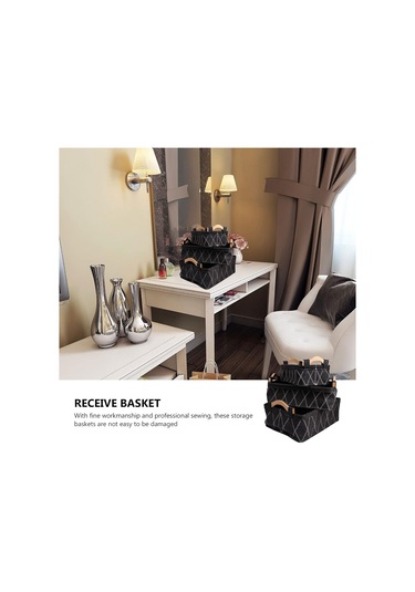 1 Set 3 Pcs Kozmetik Depolama Sepeti Raf Organizatörü B Makyaj Organizatör Sepetleri 2