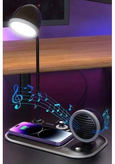 3in1 Masa Lambası / 15w Cep Telefonu Kablosuz Hızlı Şarj Standı / Diğer