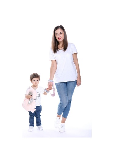 Babyplay Çocuklar İçin Kaybolma Önleyici Bileklik 2 Metre- Reflektörlü, Anahtarlıklı, Sağlam, Güvenli Tasarım Yeşil