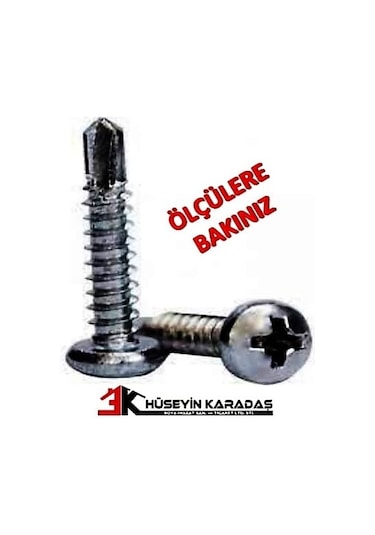 MERDİYEN YSB YILDIZ SOMUN BAŞLI VİDA 3,9 X 13 MM ( 1.000 ADET )