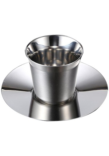 Suntek Çift Duvarlı Kahve Kupa Yalıtımlı Çay Bardağı Plakalı S