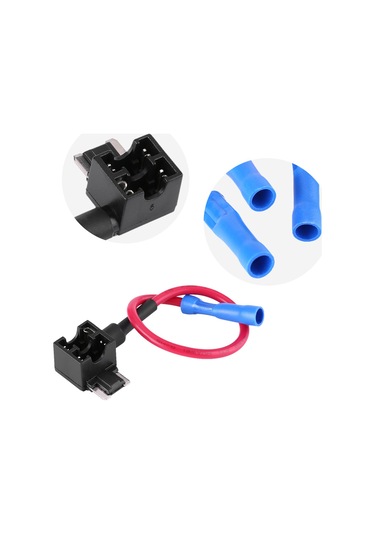 Geeroyoo Araba Sigorta Takviyesi Adaptörü Seti 5 Adet - Mini Tip, İki Devre Koruması, Kablosuz Kurulum, Dayanıklı Plastik