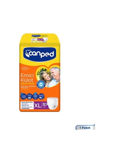 Canped Emici Külot Extra Büyük Boy Largee 30 Adet L