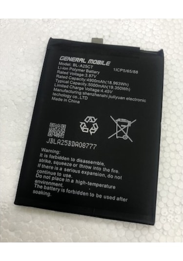 General Mobile GM 21 Pro Batarya Pil