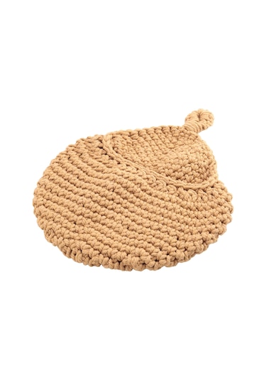 3'lü Set Asma Sepet, Meyve Ve Sebze Saklama İçin Kahverengi