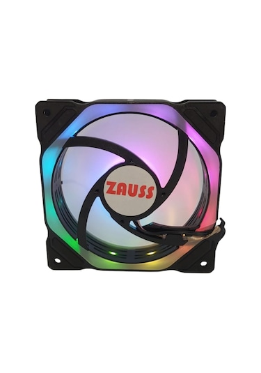 Zauss ZX-400 Sekizgen RGB 12 CM Kasa Fanı