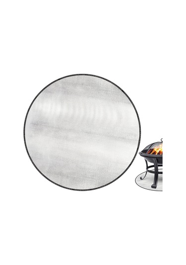 Maiyame 24 İnç Açık Hava Barbekü Isı Yansıtıcı Matı - Isı Ve Yangın Koruyucu, Ocak Ve Mangal Koruması