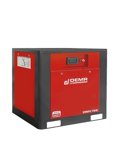 Demr Kompresör DMV15E 15HP İnvertörlü Vidalı Hava Kompresörü