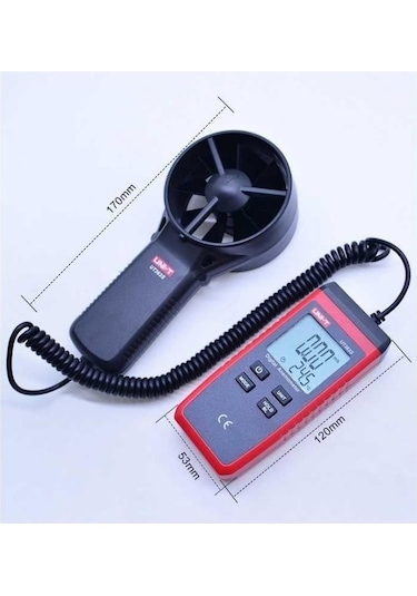 Unit Ut363s Mini Dijital Rüzgar Hızı Ölçer Anemometre