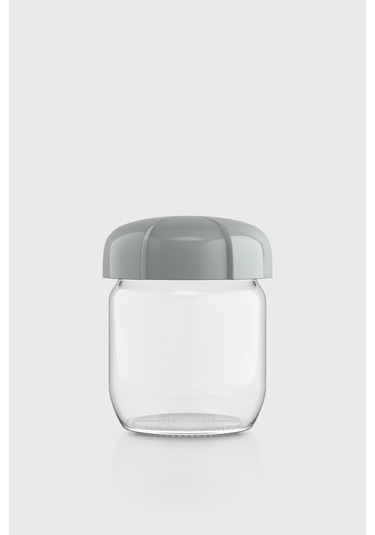 Renga Rhea 425 Ml Gri Kapaklı Cam Kavanoz 131010 Gri