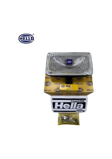 Hella 12v Sis Lambası Comet 450 Dikdörtgen (yayıcı-sis) (çok Çizg