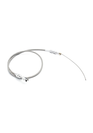 Monyee Ls1 4.8-6.0 Motor Gaz Kablosu - 36" Paslanmaz Çelik Örgülü Halka, Uzatılmış Kullanim Süresi, Kolay Kurulum