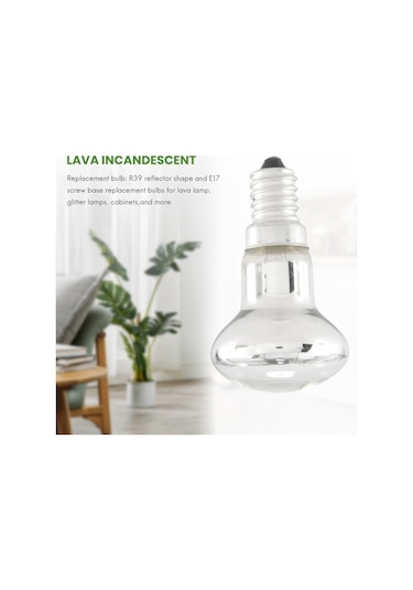 Lav Lambası E14 R39 30w Spot Işığı Yansıtıcı Spot Işık Ampulleri 3 Adet