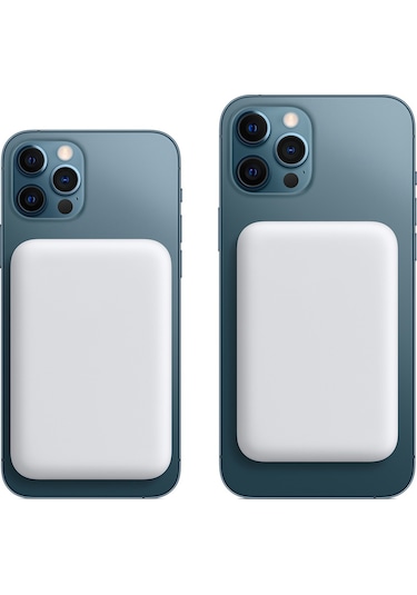 Manyetik Kablosuz 5000 Mah Powerbank Magsafe Uyumlu 5w Wireless Şarj Uçakta Kullanım Sertifikalı BEYAZ