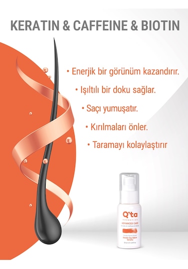 Keratin Saç Bakım Serumu 50 ml