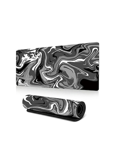 Cbtx 400 900 2mm Soyut Sıvı Desen Büyük Mouse Pad Kauçuk Masaüstü Mat - Desen-2 Desen-2