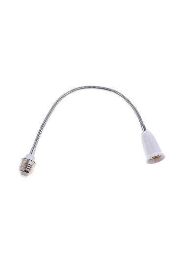 20 Cm Uzunluğunda E27'den E27'ye Ampul Soketi Uzatma A0004 Diğer
