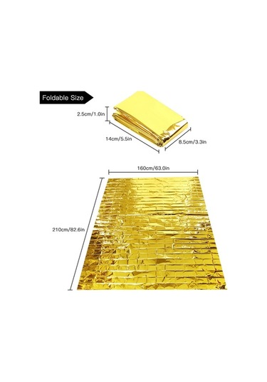 Novahub Yansıtıcı Tekstil Acil Battaniye Hafif Ve Su Geçirmez, Outdoor Sporcular İçin Uygun Çok Renkli
