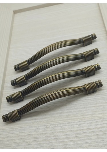 F Furnitura Mobilya Kolu 128 Mm 438801562 Bronz Rengi