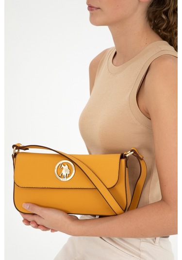 U.s. Polo Assn. Kadın Hardal Çanta 50293671-vr072 Hardal