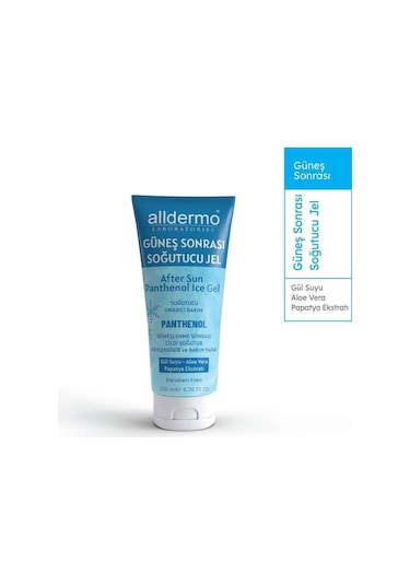 Alldermo After Sun Panthenol Ice Jel 200 ML