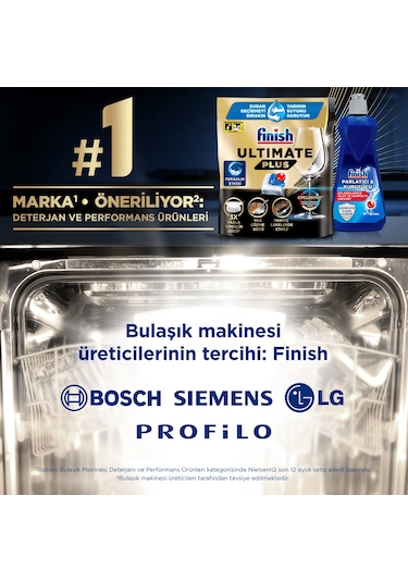 Finish Ultimate Plus Hepsi Bir Arada Bulaşık Makinesi Deterjanı 75 Tablet