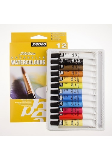 Pebeo Sulu Boya 12 Li 12 ML 668400 Çok Renkli