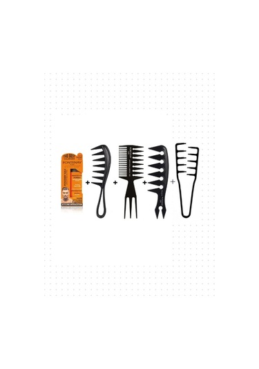 Fontenay Saç Şekillendirici Toz Wax Ultra Strong Turuncu 20gr+şekil Tarak X3+mucizevi Tarak 5'li Set