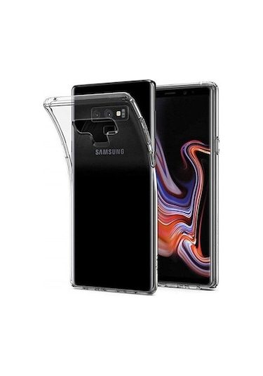 Teleplus Samsung Galaxy   Uyumlu  Note 9 Kılıf Süper Tpu Jelly Transparan Silikon