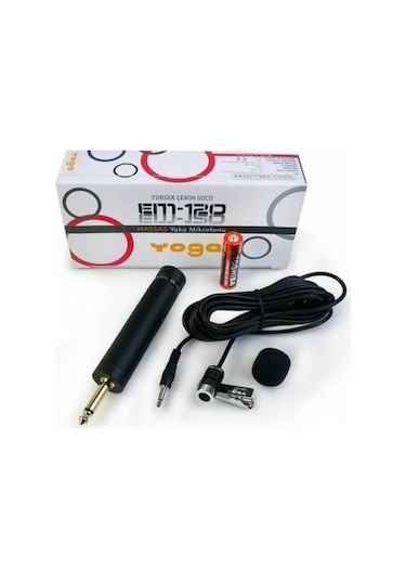 Em-120 Hassas Yaka Mikrofonu