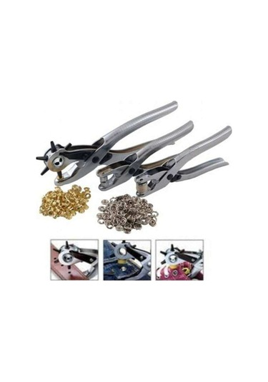 Kemer Delme Perçin Atma Çıtçıt Pensesi Seti 3Lü Set