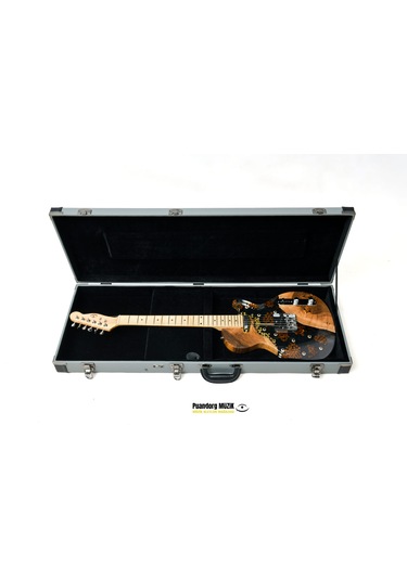 Elektro Gitar Custom Epoksi & Yıllanmış Ağaç Kişiye Özel Butterscotch Blonde