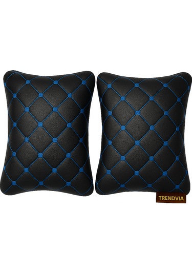 Tofaş Şahin Doğan Kartal Yüksek Ön Göğüs Siyah-mavi Torpido Kılıfı / Siyah-mavi Boyun Yastığı