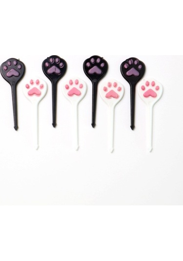 Aurora Kedi İmalamaçı Çocuk Mini Karikatür Meyveçatal Seti Çok Renkli